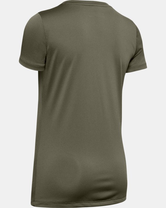 UA Tactical Tech™ - T-shirt à manches courtes pour femmes, Green, pdpMainDesktop image number 5